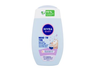Nivea Baby Sprchový gel Head To Toe Bed Time Shower Gel 200 ml pro děti