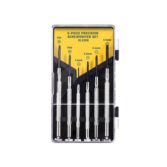 Sada přesných šroubováků 6 ks