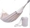 Zahradní houpací síť boho 200cm ecru