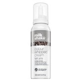 Vlasová kosmetika  v naší nabídce nese jména těch nejslavnějších kadeřnických značek. Bezoplachová péče značky Milk_Shake z kolekce Colour Whipped Cream byly vytvořeny pro šedivé vlasy speciálně pro ženy. Tento kadeřnický zázrak má objem 100 ml.