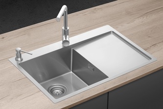 Nerezový dřez s odkapem NANO coat levý DNN1045ssl Nerezový dřez s odkapem NANO coat levý DNN1045ssl