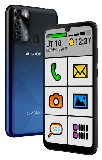 ALIGATOR S6550 SENIOR modrý