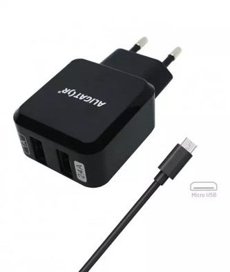 Nabíječka Aligator Micro USB, 1A, 5V, pro všechny smartphony řady Sxxxx, originální