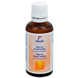 Weleda Olej na masáž hráze 50 ml woman