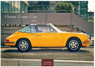 German Classic Cars 2025 L 35x50cm