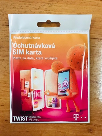SIM karta TWIST S Námi s kreditem 10,- Kč