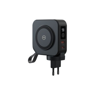 Mobile Origin powerbanka 10 000mAh, PD 20W, Lightning a USB-C kabel černá