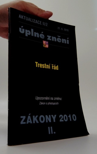 Aktualiyace II/2 úplné znění Trestní řád