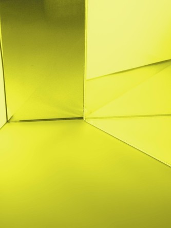 Dichrofiltr 345 x 333 x 4 mm, žlutý