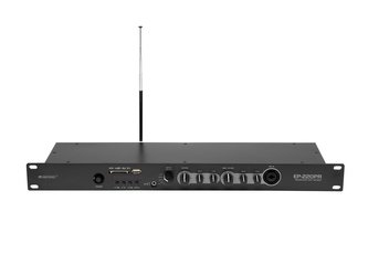 Omnitronic EP-220PR, předzesilovač s BT/MP3/FM