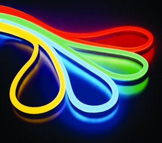 LED neon 24V, modrý