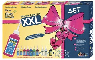 Sada barev na sklo "Window Color XXL", Hobby Line, KREUL Sada barev na sklo "Window Color XXL", Hobby Line, KREUL