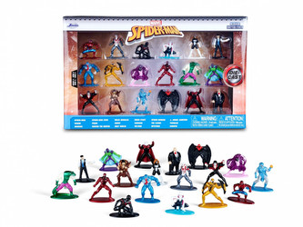 Figurki metalowe Spider-Man 18-pak wersja 9 Figurki metalowe Spider-Man 18-pak wersja 9