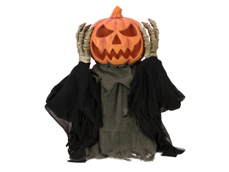 Halloween postava dýně, pohyblivá, 70 cm