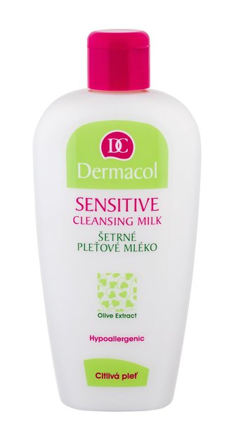 Dermacol Šetrné pleťové mléko s výtažkem z oliv pro citlivou pleť (Sensitive Cleansing Milk) 200 ml woman