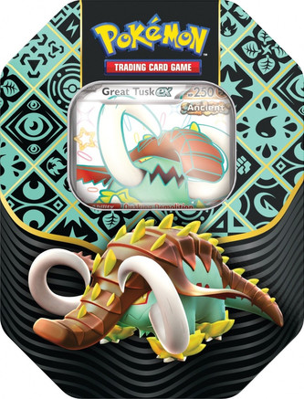 Karty Paldean Fates Tin Great Tusk