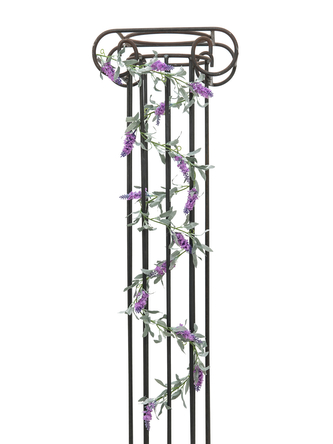 Kvetoucí girlanda, růžová,180 cm