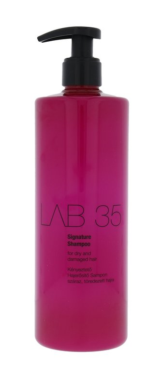 Kallos Regenerační šampon na suché a poškozené vlasy LAB 35 (Signature Shampoo) Regenerační šampon na suché a poškozené vlasy LAB 35 (Signature Shampoo) - Objem 500 ml woman