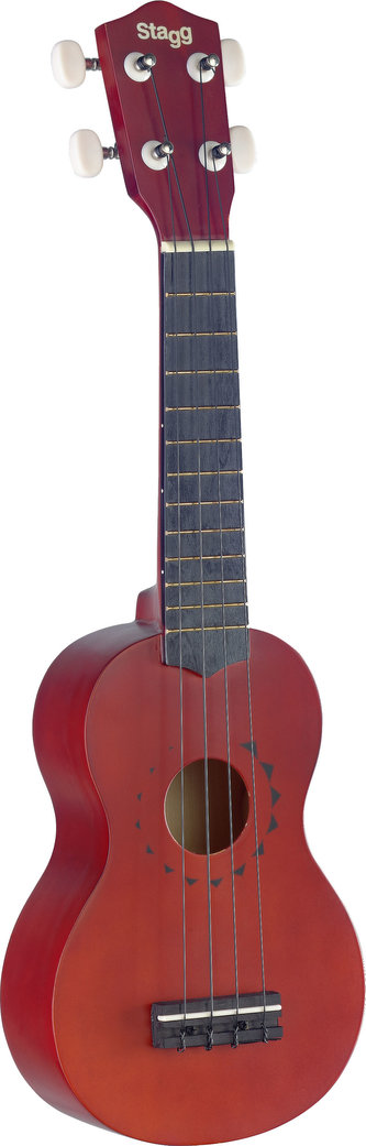 Stagg US10 TATTOO, sopránové ukulele s dekorem tetování
