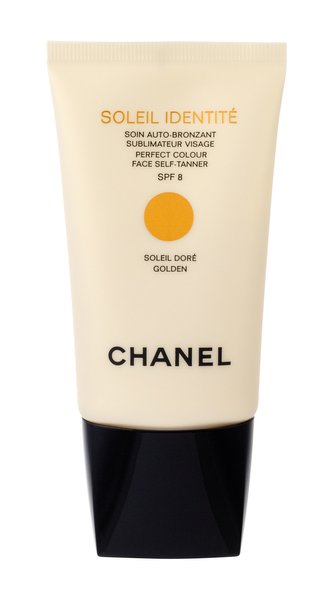 Chanel Samoopalovací krém na obličej SPF 8 Précision Soleil Identité (Face Self Tanner) 50 ml Samoopalovací krém na obličej SPF 8 Précision Soleil Identité (Face Self Tanner) 50 ml - Odstín Golden woman