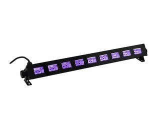 Eurolite LED Party UV BAR-9, 9x 1W UV LED