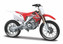 Model Motocykl Honda CRF 450R z podstawką 1/18
