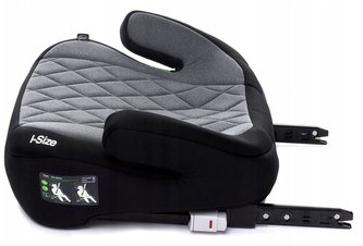 Autosedačka/podsedák 4BABY HI-FIX ISOFIX I-SIZE, černá/šedá Autosedačka/podsedák 4BABY HI-FIX ISOFIX I-SIZE, černá/šedá