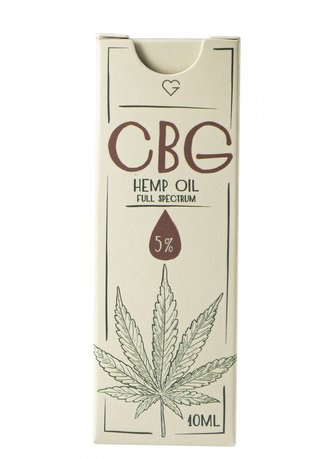 CBG - Konopný olej 5% full spectrum 10 ml