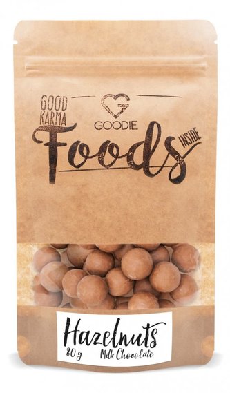 Lískové ořechy v mléčně čokoládě 80 g