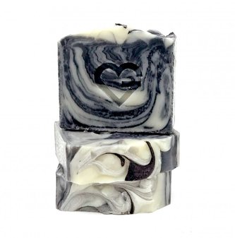 Přírodní mýdlo - Black detox & Tea tree 95 g