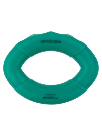 Spokey - HAND POWER posilovací kroužek zelený střední