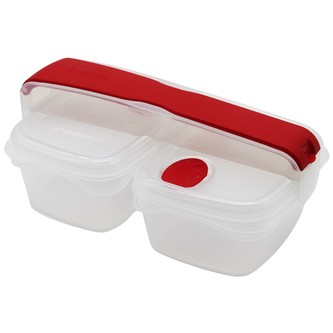 BAMA Svačinový set BREAK, transparentní