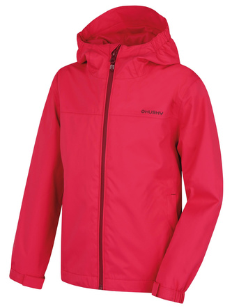 Dětská hardshell bunda Nelory K magenta - 134