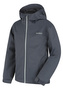 Dětská hardshell bunda Nelory K dark grey - 134