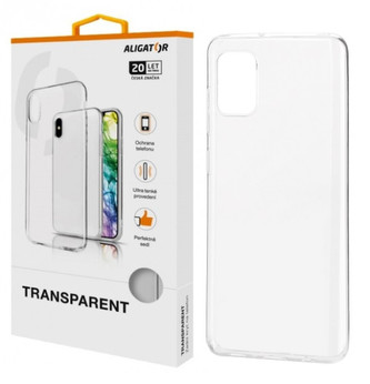 Pouzdro TRANSPARENT ALIGATOR Samsung Galaxy A31