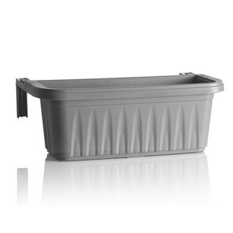 BAMA Závěsný truhlík RONDINE, 50cm, šedá