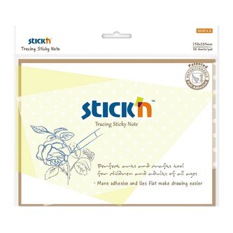 Notes samoprzylepny 152x203mm przezroczysty 30K