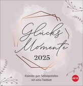 Kreativkalender zum Aufstellen Glücksmomente 2025