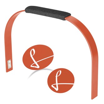 Výměnný set  LIEBLINGSKORB černý s lososově oranžovou