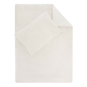 Dětské povlečení  Jersey Zája Light cream; Barva: smetanová; Velikost: 100 x 135, 60 x 40 cm