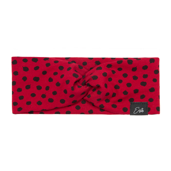 Dívčí čelenka do vlasů Black Spot ruby red; Barva: červená; Velikost: 48