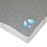 Nepropustný chránič matrace froté Warm grey 70 x 140 cm; Barva: šedá; Velikost: 70 x 140 cm