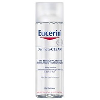 Eucerin Čisticí micelární voda 3 v 1 DermatoCLEAN 200 ml woman