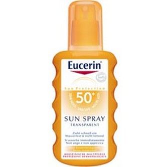 Eucerin Transparentní sprej na opalování SPF 50 (Sun Clear Spray) 200 ml unisex