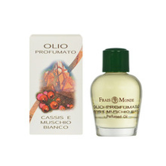 Frais Monde Parfémovaný olej Černý rybíz a bílý mošus (Cassis And White Musk Perfumed Oil) 12 ml woman