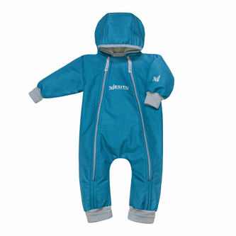 Rostoucí zimní softshellová kombinéza Lamb Petrol; Barva: petrolejová; Velikost: 56 - 62