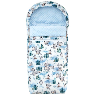 Fusak Soft 4v1 Ptáčci modrá; Barva: modrá; Velikost: 110 x 49 cm