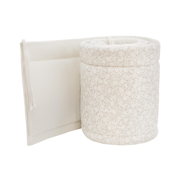 Mantinel do postýlky Zája; Barva: smetanová; Velikost: 28 x 180 cm