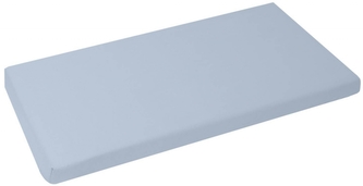 Dětské prostěradlo do postýlky, hladká bavlna 120x60 cm, jeans; 120x60