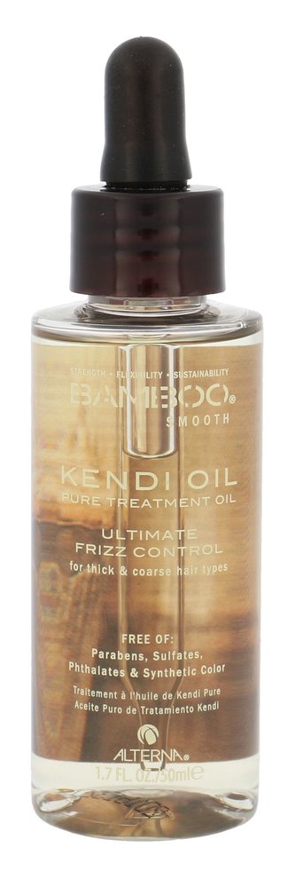 Alterna Vyhlazující olej proti krepatění vlasů Bamboo Smooth Kendi Oil (Pure Treatment Oil) 50 ml woman
